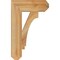 Ekena Millwork Imperial Craftsman Rough Sawn Bracket, Western Red Cedar, 4"W x 14"D x 22"H BKT04X14X22IMP04RWR - alternate 4